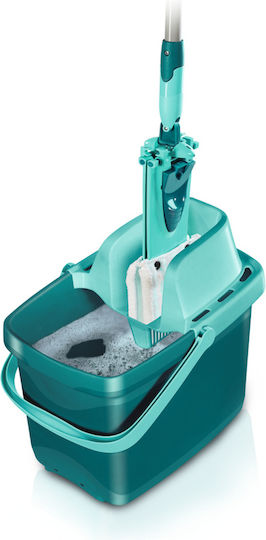 Leifheit Bucket Set with Mop Turquoise 55360