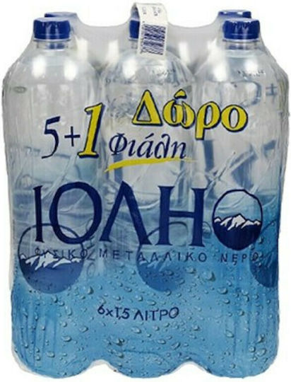 Ioli Plastic Natural Mineral Water 6x1.5lt