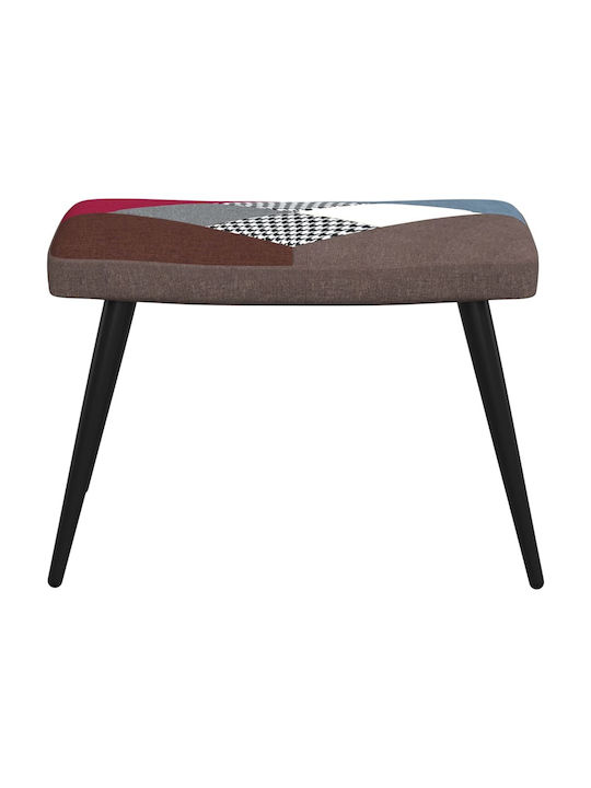 Bergère cu Puf Multicolor 61x70x96.5cm