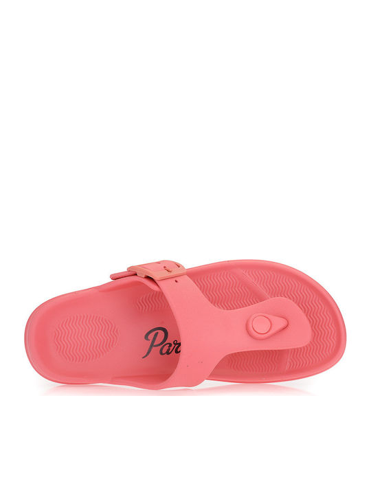 Flip Flops In Sandal Style In Fuchsia Colour