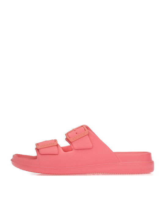 Flip Flops In Sandal Style In Fuchsia Colour