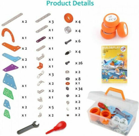 Hanye Plastic Construction Toy Case 5 in 1 for Children 5+ years+ Years