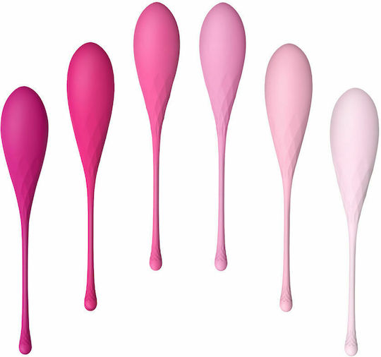 Leslie Kegel Fit Pelvic Muscle Training Κολπικές Μπάλες Set 6 Pcs