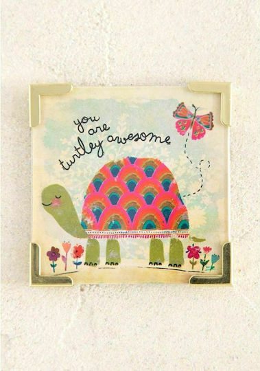 Natural Life Turtley Awesome Dekorative Magnete Quadratisches Magnet