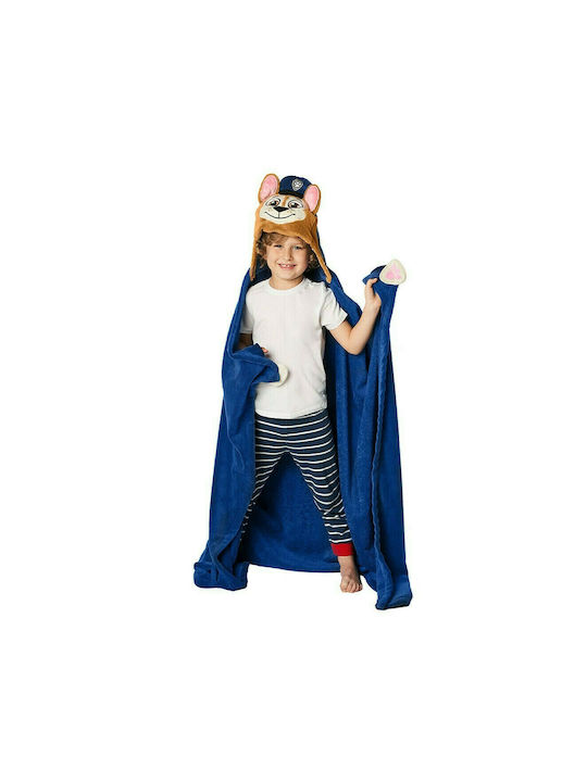 Nickelodeon Κουβέρτα Fleece Paw Patrol 1 Μπλε 110x140εκ.