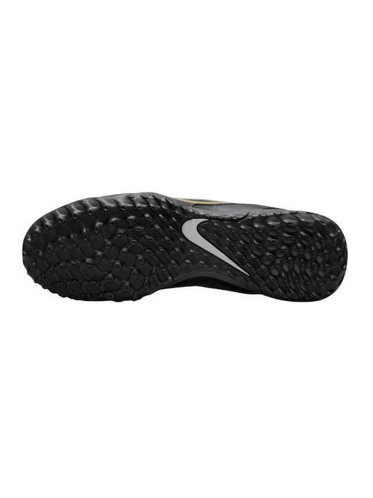 Nike Tiempo Legend 9 Academy TF Χαμηλά Ποδοσφαιρικά Παπούτσια με Σχάρα Μαύρα