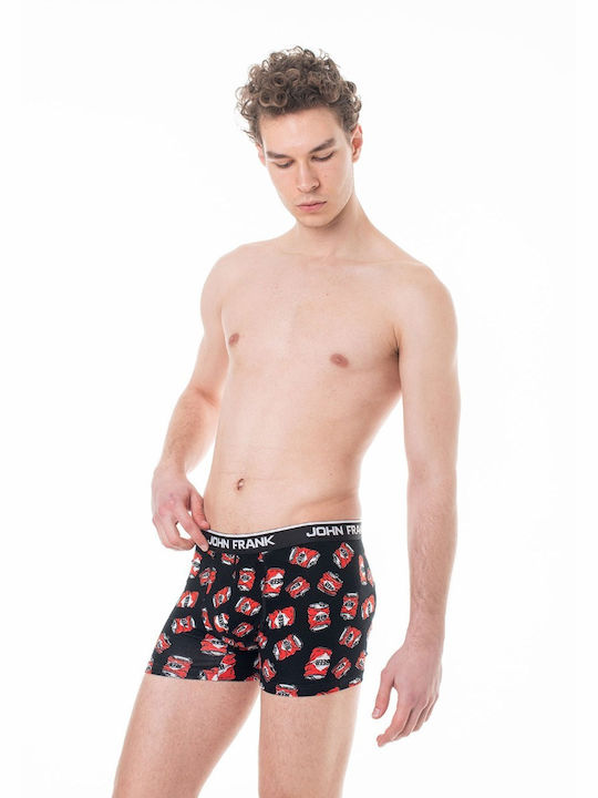 John Frank Beer Tin Men's Boxer Multicolour with Patterns