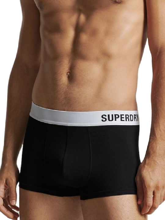 D2 Trunk Offset Double Pack Ανδρικά Μποξεράκια Black / White 2Pack