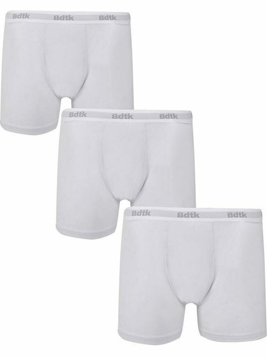 BodyTalk Men's Boxers White 3Pack