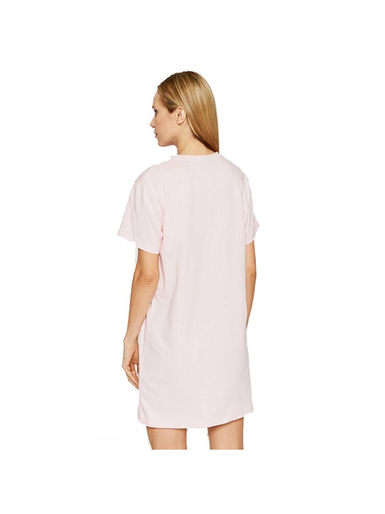 Ellesse Adore Summer Mini Athletic Dress T-Shirt Short Sleeve Pink