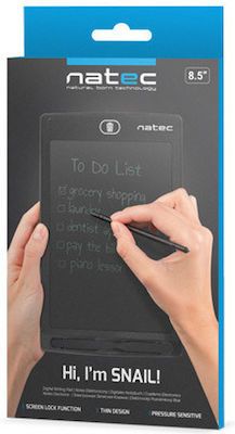 Natec Snail LCD Ηλεκτρονικό Σημειωματάριο 10" Μαύρο