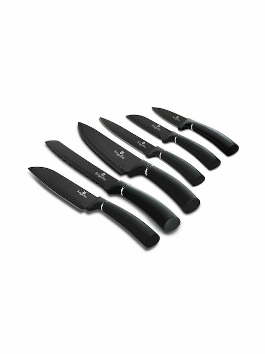 Berlinger Haus Metallic Line Knife Set made of Stainless Steel Carbon Pro Edition BH-2576 6pcs