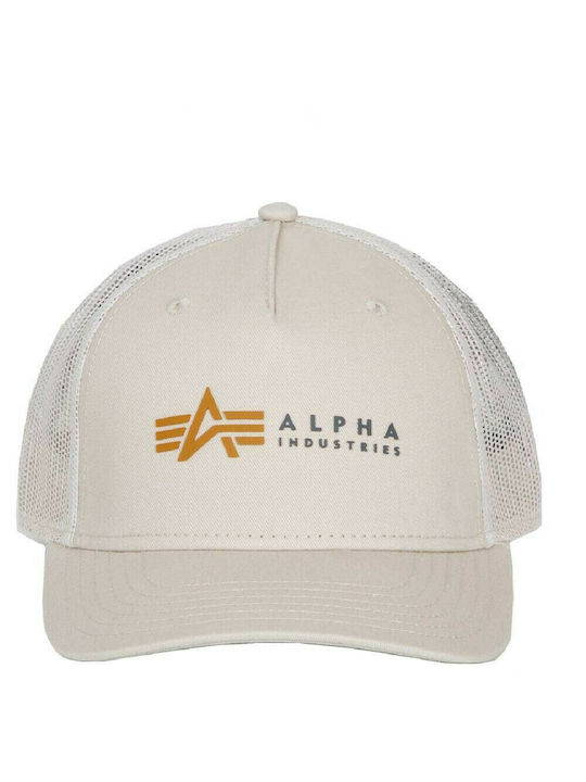 Alpha Industries Jockey mit Netz Weiß