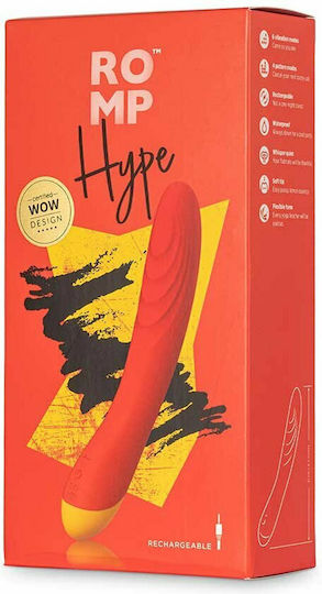 Romp Hype Δονητής G-Spot 21cm Κόκκινος