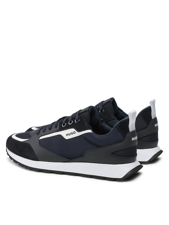 Icelin Herren Sneakers Marineblau