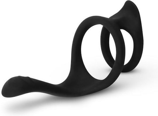 Easytoys Pleasure Cock Ring Cock Ring Cock Silicon Negru