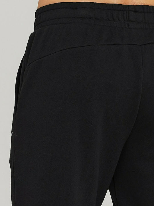 Sweatpants with Elastic Black