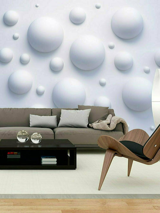 Fototapet de Perete 250x175cm Bubble Wall Tesatura