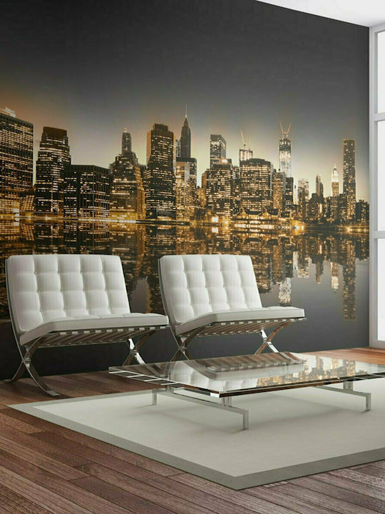 Fototapet de Perete 250x193cm New York Gold Tesatura