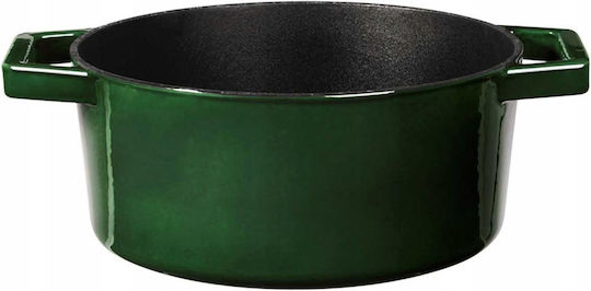 Berlinger Haus Emerald Collection Deep Pot made of Cast Iron 4.35lt / 24cm