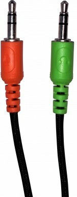 Techly Über Ohr Multimedia-Headsets mit Mikrofon und Verbindung 3,5 mm Klinke in Schwarz Farbe ICC-SH-517TY