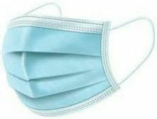 Hippokratis Surgical Mask 3-ply Type II Protective Mask Non-Reusable Type II Surgical Blue 50pcs