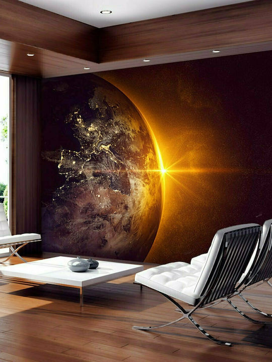 Wall Mural Golden Earth Fabric 150x105cm