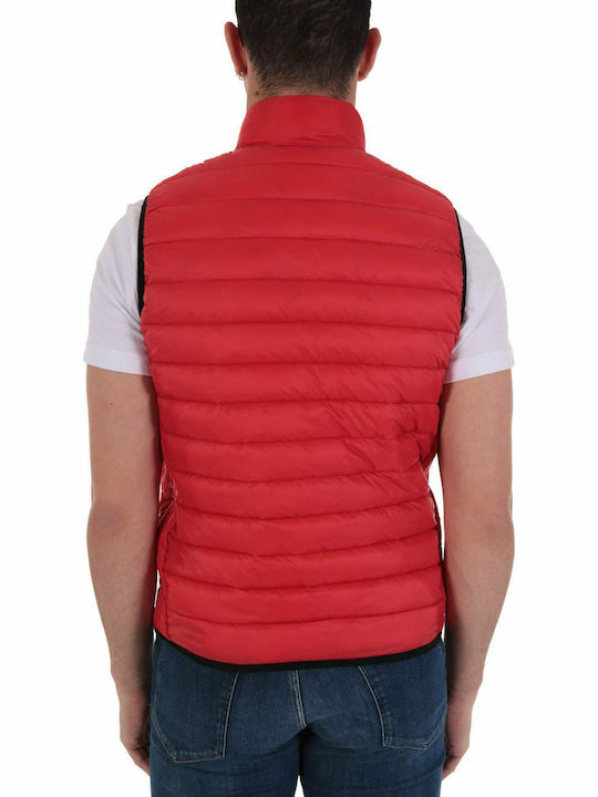 Assn Sleeveless Jacket Puffer Navy / Red