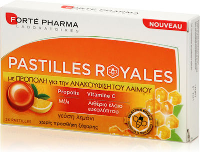 Forte Pharma Pastilies Royales Lozenges Lemon 24pcs