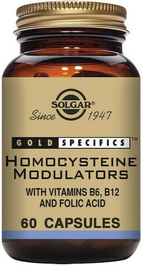 Solgar Gold Specifics Homocysteine Modulators 60 Φυτικές Κάψουλες Unflavoured