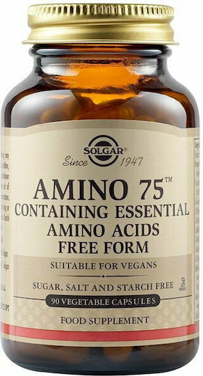 Solgar Amino 75 90 Herbal Capsules Unflavoured