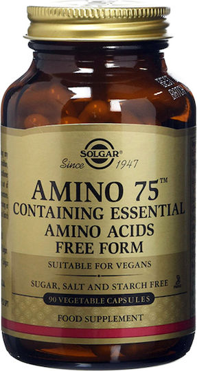 Solgar Amino 75 90 Herbal Capsules Unflavoured