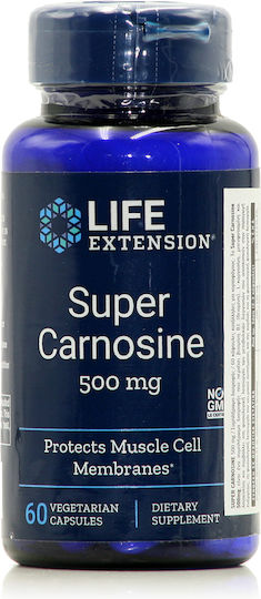 Life Extension Super Carnosine 500mg 60 Kräuterkapseln