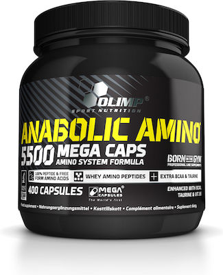 Olimp Sport Nutrition Anabolic Amino 5500 Mega 400 caps Unflavoured