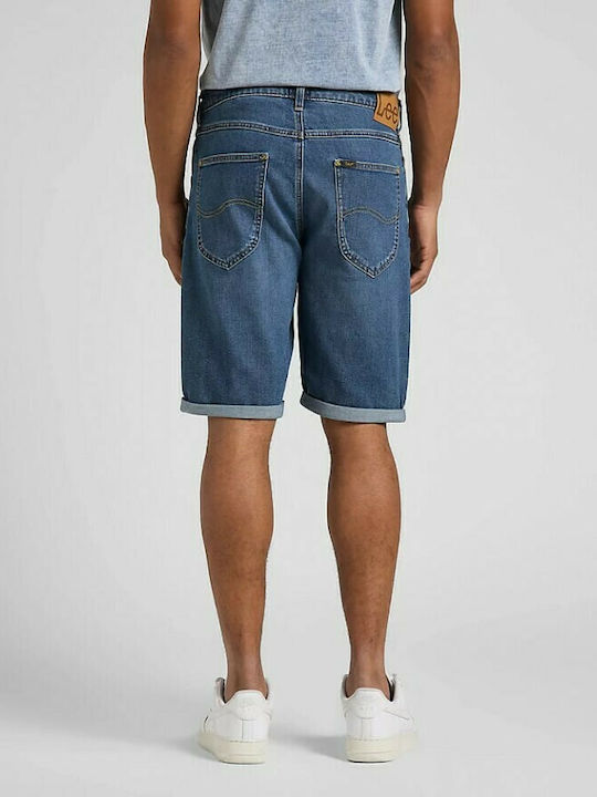 Lee Herrenshorts Jeans Blau