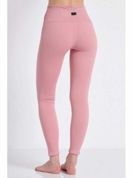 BodyTalk Women's Long Legging High Waisted Pink