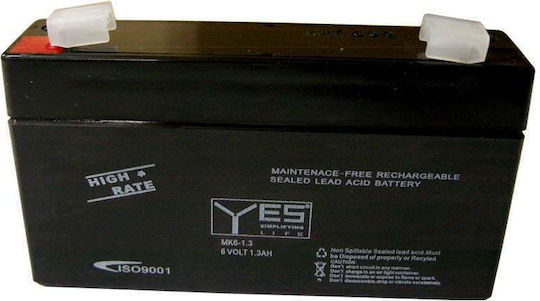 Yes Power MK12-3.4 Μπαταρία UPS με Χωρητικότητα 3.4Ah και Τάση 12V