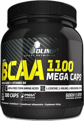 Olimp Sport Nutrition BCAA 1100 Mega Caps 300 Mützen Ungesüßt