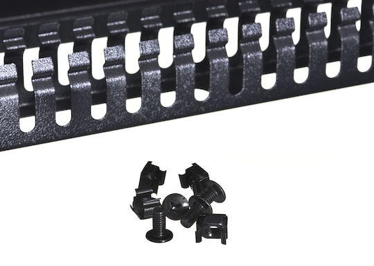 Lanberg Cable Management AK-1201-B 1pcs