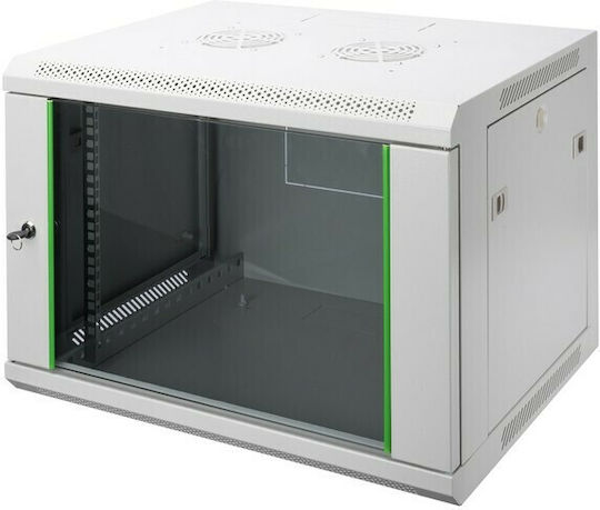 Digitus Монтиран на стена Кабинет Rack 16U 60x60x81.6см Сив DN-19 16U-6/6-EC