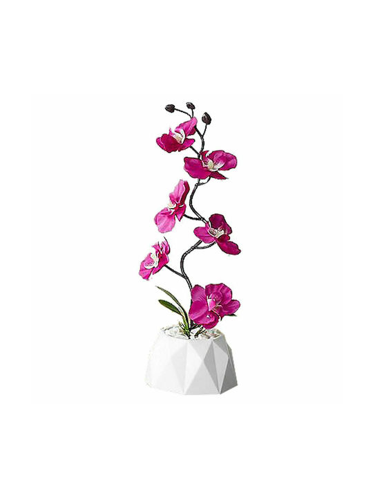 HOMie Artificial Plant in Small Pot Orchid 40cm 1pcs