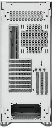 Corsair 7000D Airflow Gaming Voller Turm Computergehäuse mit Seitenfenster Weiß