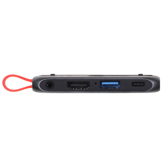 Unitek USB-C Docking Station με HDMI 4K PD Ασημί (D1070A)