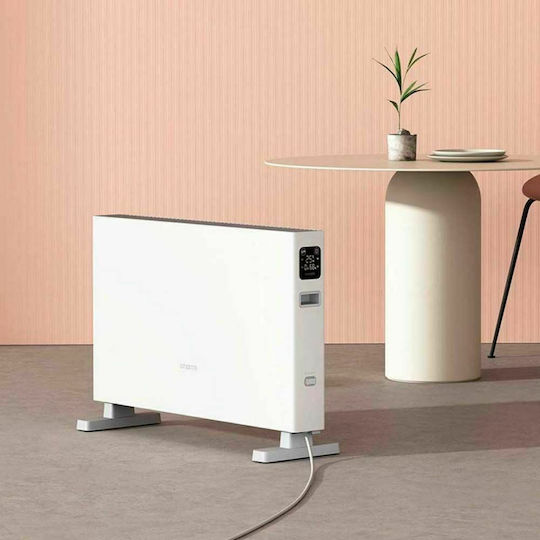 Xiaomi Smartmi 1S Θερμοπομπός Δαπέδου 2200W με Ηλεκτρονικό Θερμοστάτη και WiFi 68.4x49.5cm Λευκό