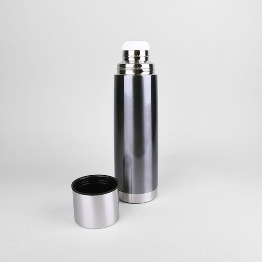 Maestro Flask Бутилка Термос Неръждаема стомана 750мл Многоцветен с Капачка чаша