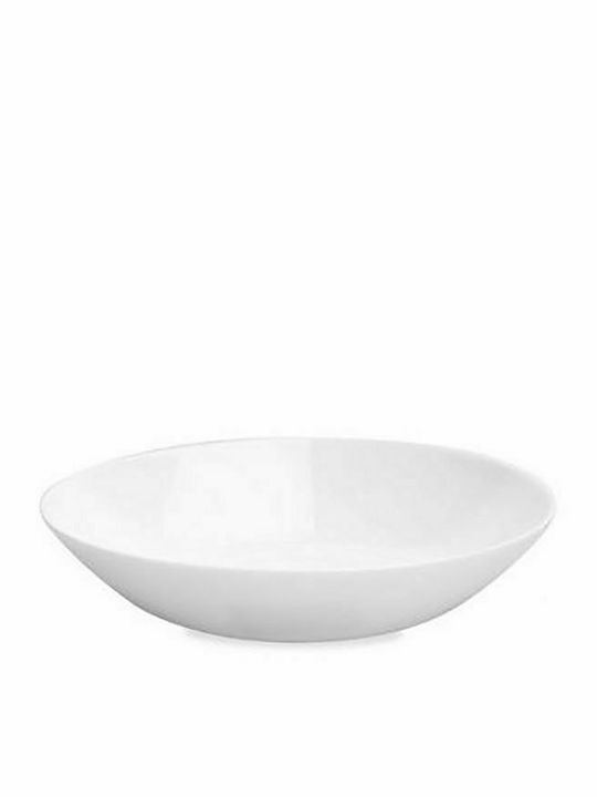 Luminarc Diwali Plate Soup Glass White with Diameter 20cm
