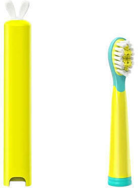 FairyWill Sonic Periuță Electrică De Dinți Pentru Copii Cu Cronometru Pentru 3+ Ani Albastru Galben Cu Rezerve