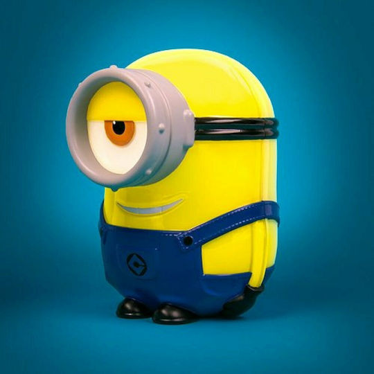 Fizz Creations Παιδικό Διακοσμητικό Φωτιστικό Minions Κίτρινο