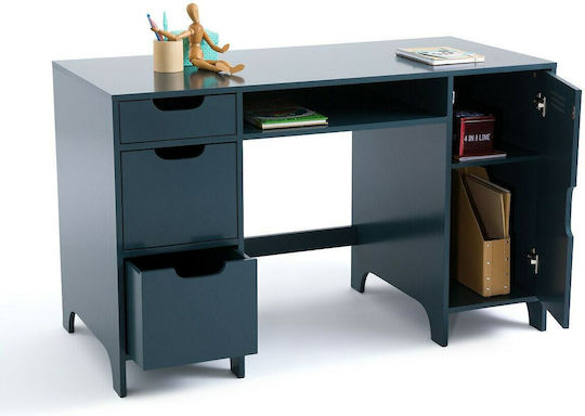 Παιδικό Γραφείο Asper Μπλε 120x57x73.6cm