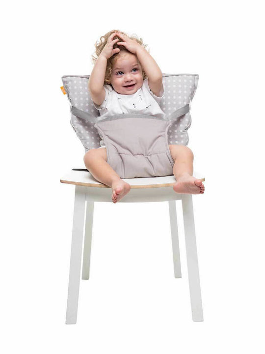 Baby to Love Scaun portabil pentru masă Scaun de masă Tesatura pentru președinte Pocket Chair Stars 301736